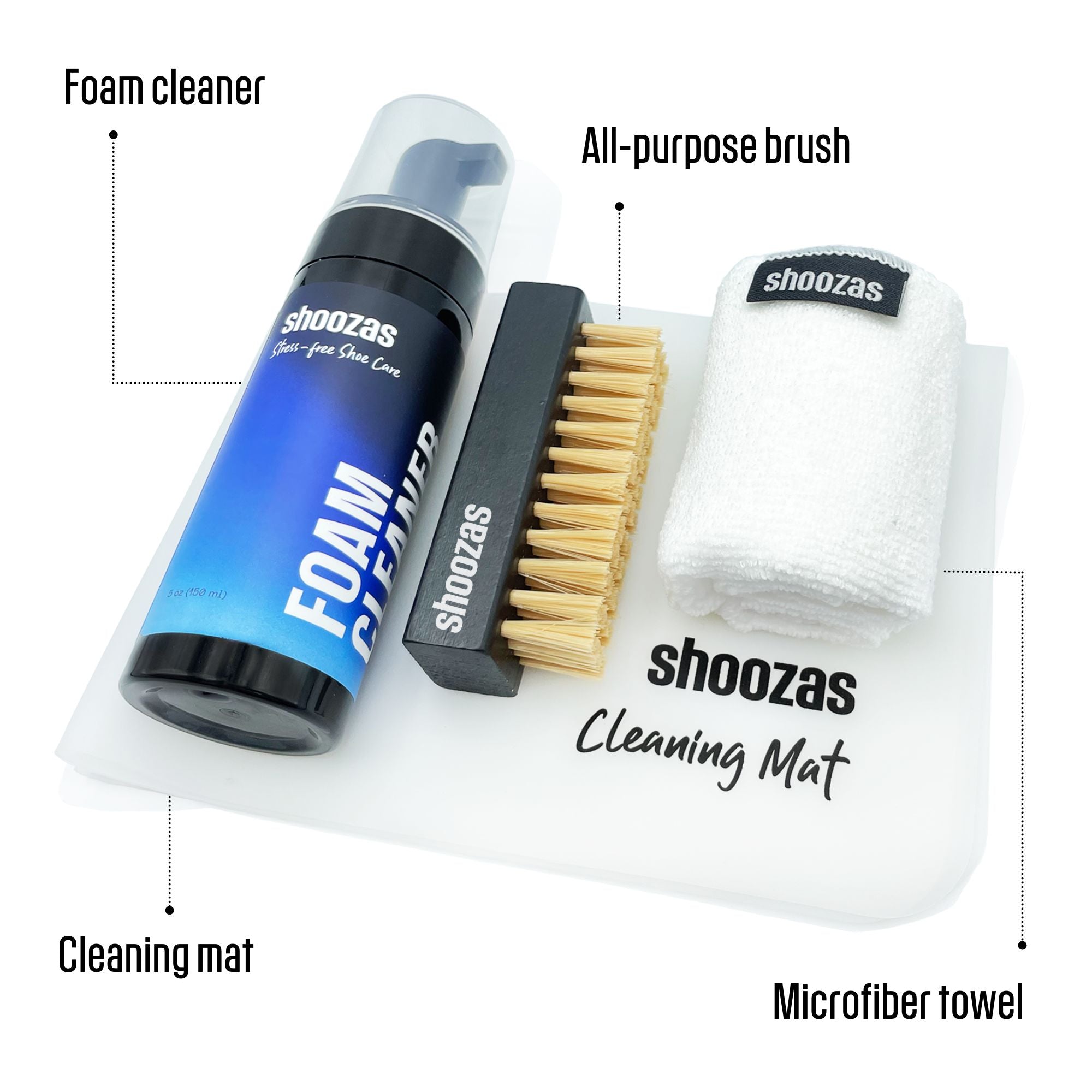 Limpiador de zapatillas - Kit de limpieza de entrenador con 3 cabezales de  cepillo, 3 cabezales de cepillo azul/amarillo, 4 pilas AA, azul